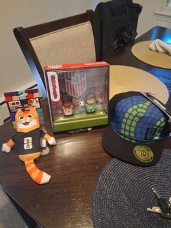 Fifa usa hat, Little people collector,  fifa plush referee with whistle