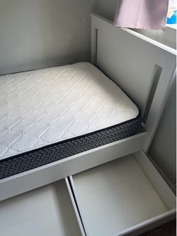 IKEA Bed with Mattress For Sale