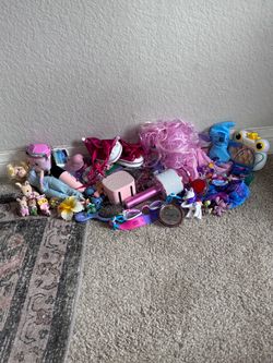 Various girl toys