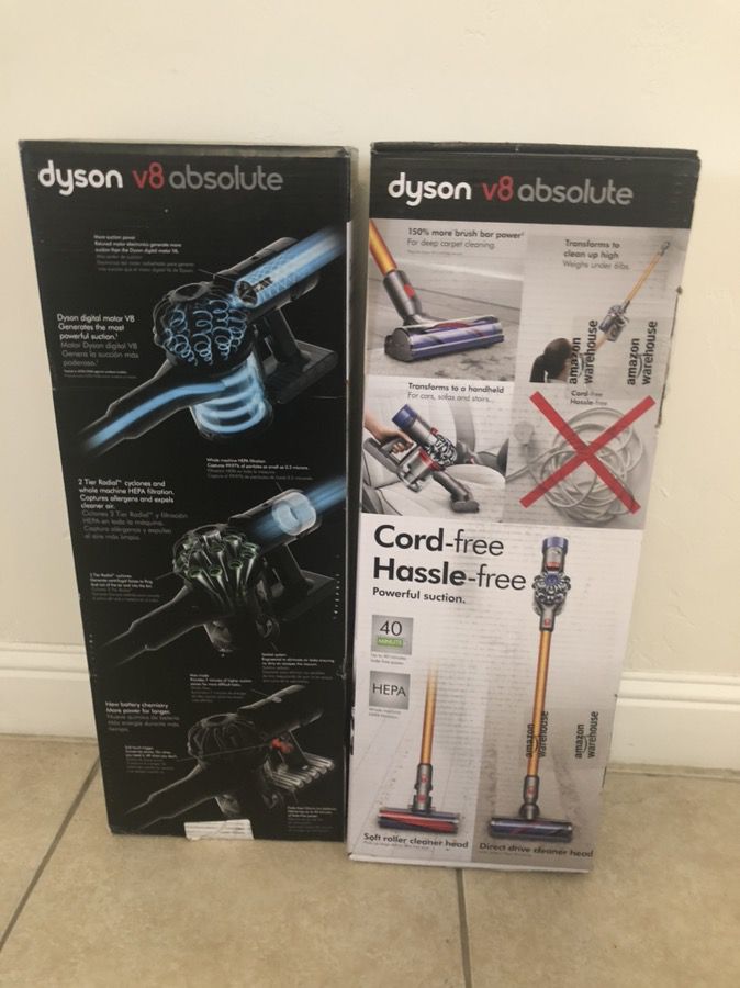 Dyson V8 Absolute Cordless Vacuum brand new