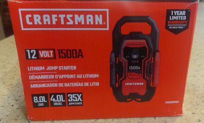 CRAFTSMAN JUMP STARTER (NEW)
