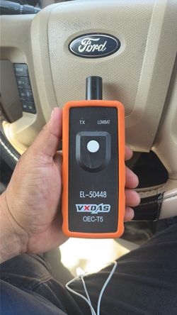 Tire pressure sensor reset tool GM only