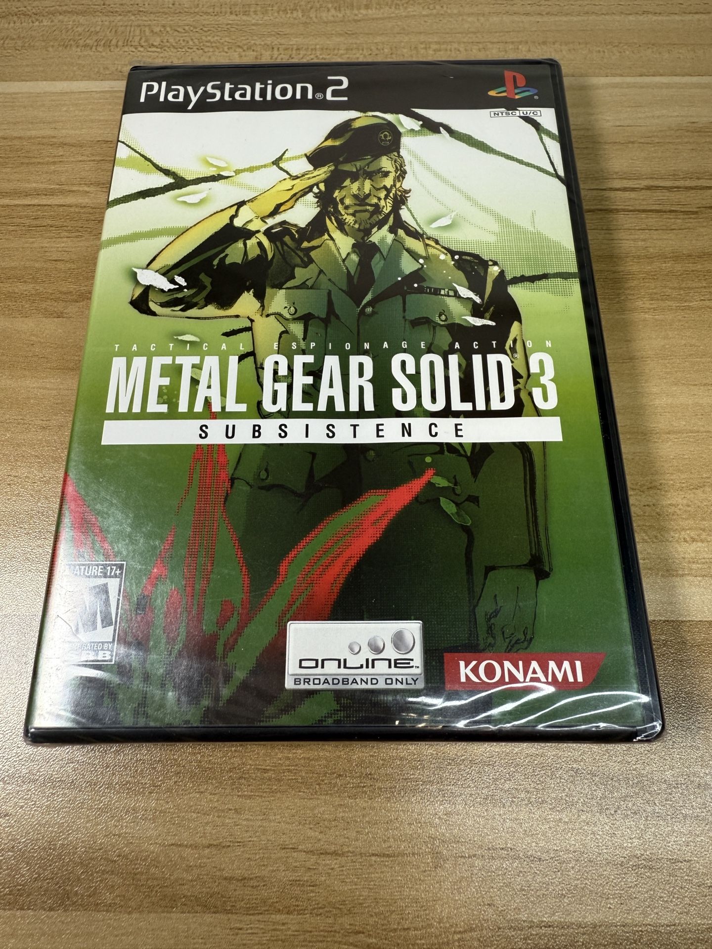 Metal Gear Solid 3 Subsistence PS2