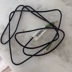 3.5mm AUX Audio Cable – Male to Male (Stereo)