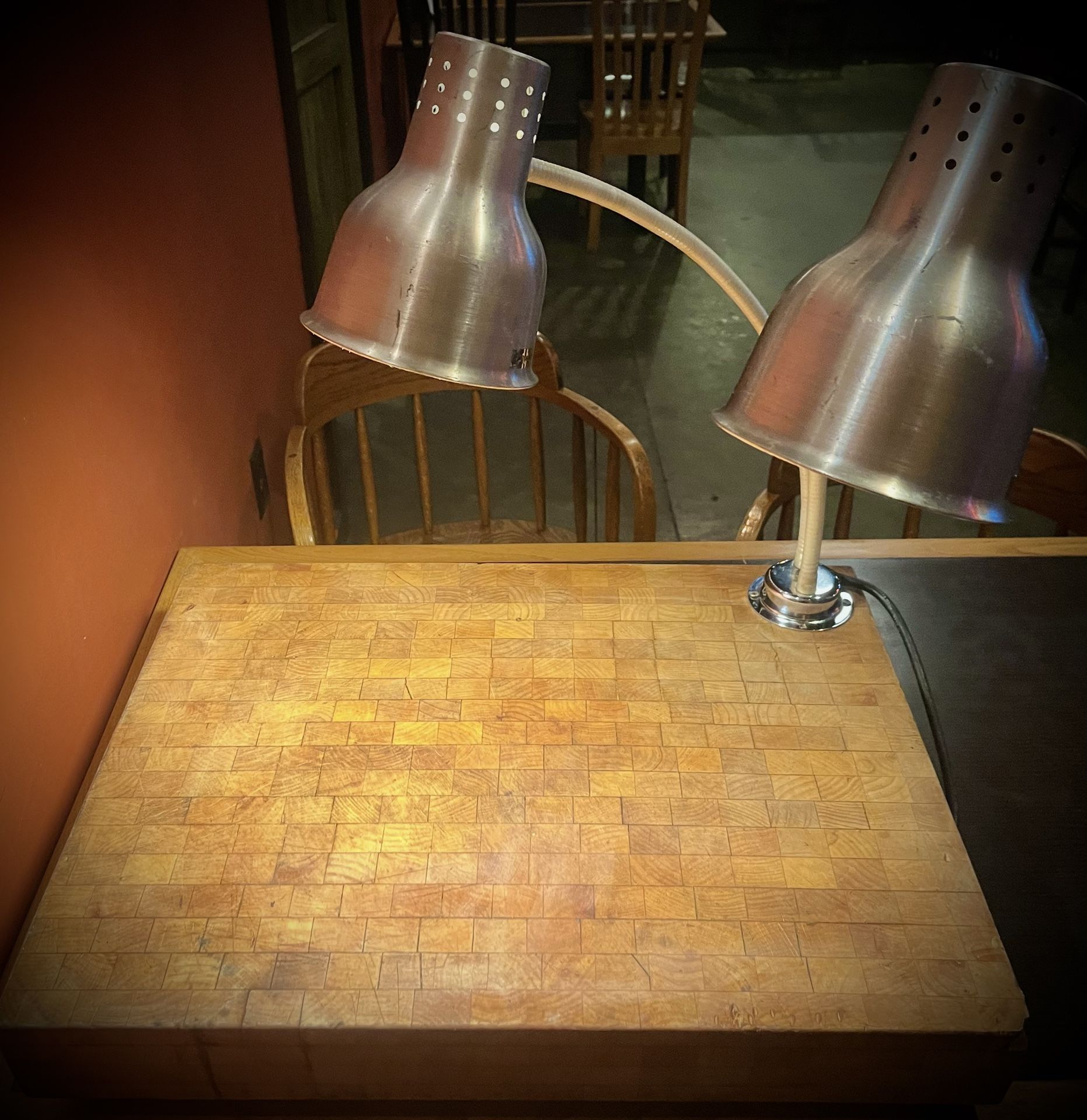 Wood Heated Buffet  Carving Station