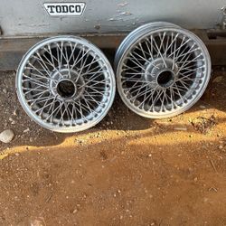 13 Inch Wire Spoke Wheels