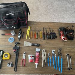 Husky Tool Bag With Tools 