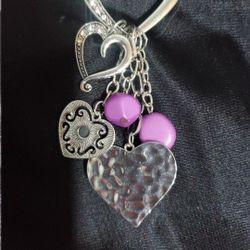 Heart Cluster Necklace 