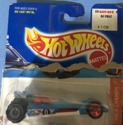 Hot wheels-Hot wired HCT44 light blue