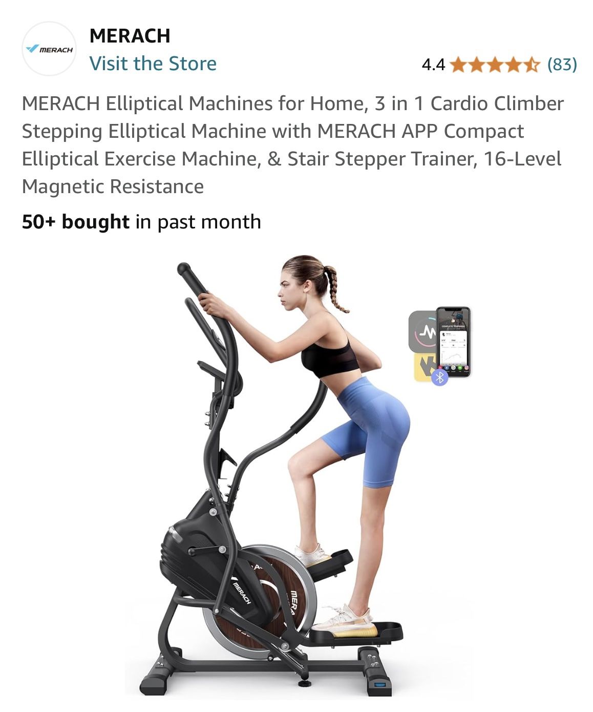 Merach Elliptical Machine