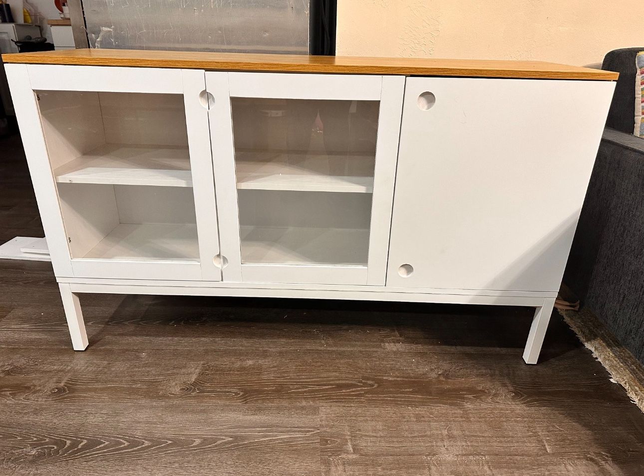 Side Table Credenza White New