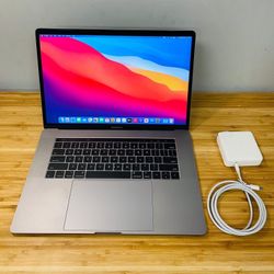 MacBook Pro 15” Laptop Apple Space Grey Intel Core i7/16GB RAM/512GB⚡️Microsoft Office Word Excel,Logic,Final Cut💻 1Yr Wrnty✅ $0Down Finance Availabl