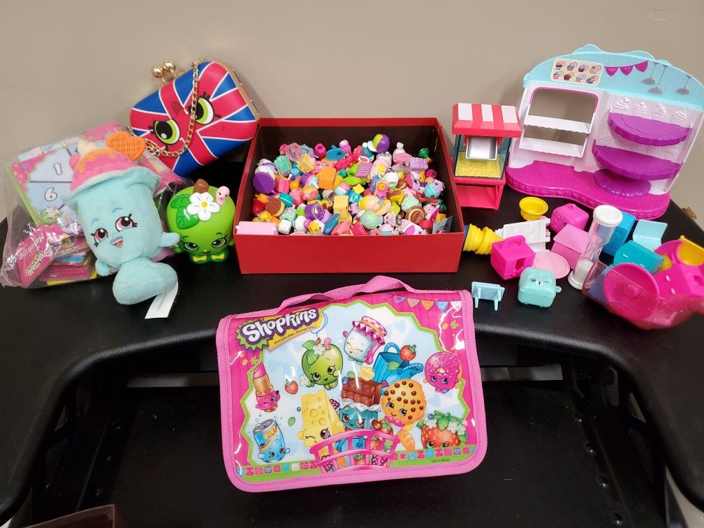 Shopkins lot shopkins board game shopkins purse