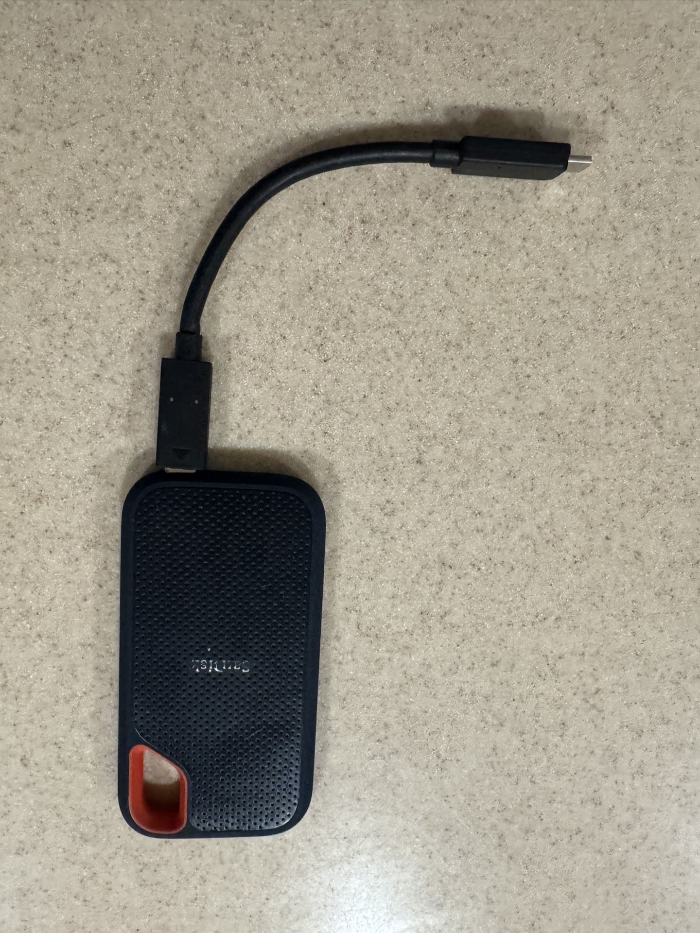 SanDisk - Extreme Portable 1TB External USB-C NVMe SSD - Black