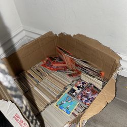 Baseball Cards And Foot Ball