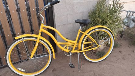 Woman bike