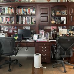 Double Desks Solid Wood