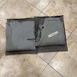 Dark Oat Essentials Set (uncuffed Sweats)