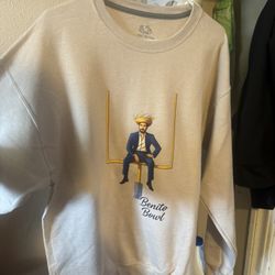 Bad Bunny Beige Crewneck Size Large 