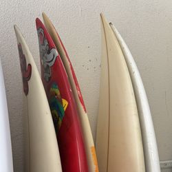 $75 Each 6’0” - 6’3” Sufboards 