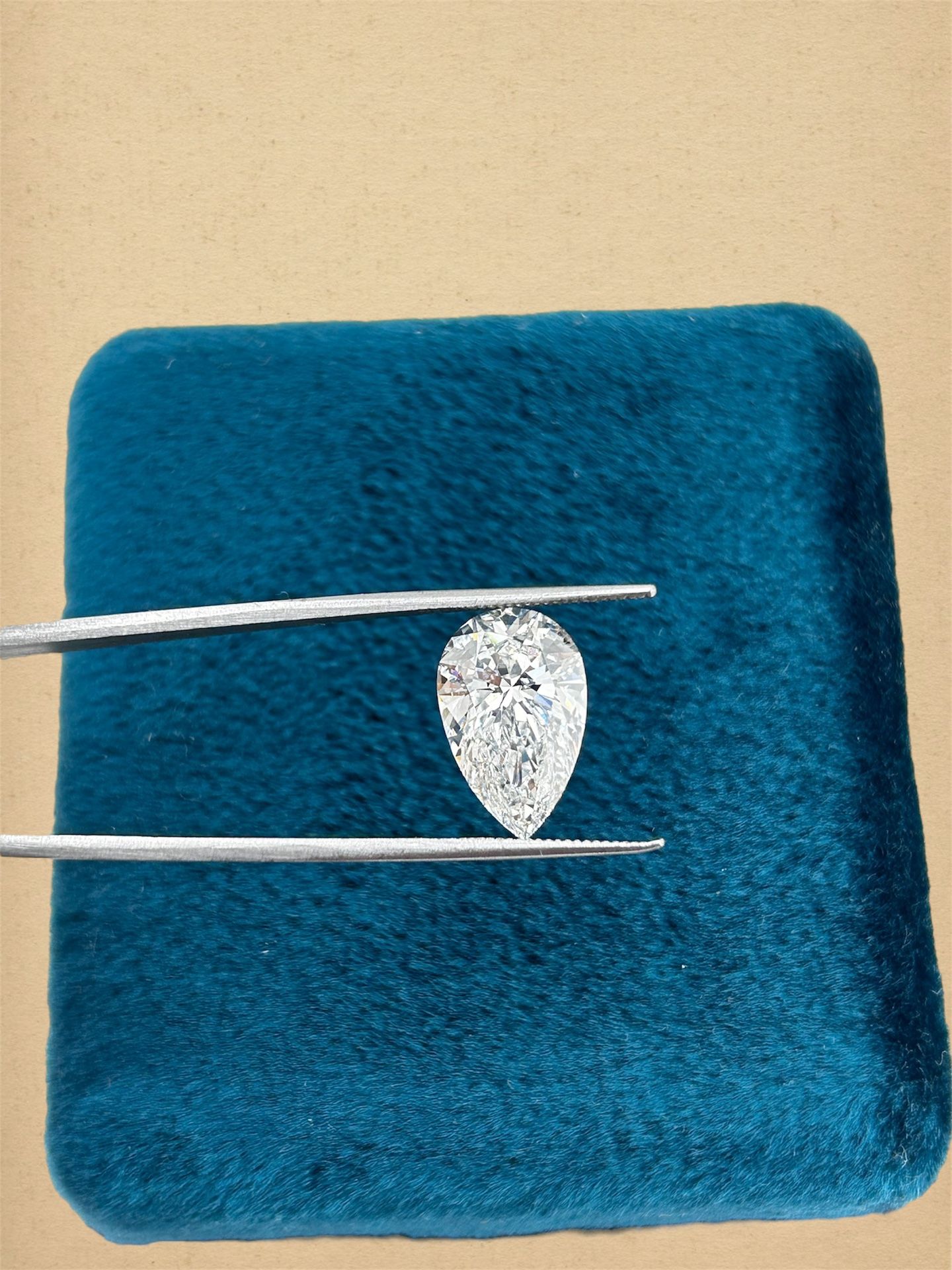 Pear Shape Certified Lab Grown Diamond
