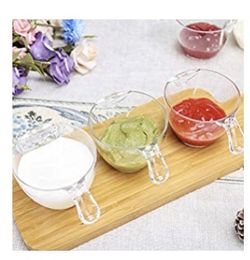 6PCS Reusable Dipping/Sauce Bowls