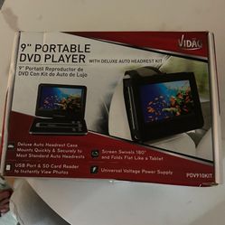 9 Inch Portable DVD Player Brand New - Never Used 