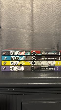 Kaiju No.8 Manga 1-4 