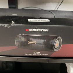 Monster Portable Bluetooth Speaker