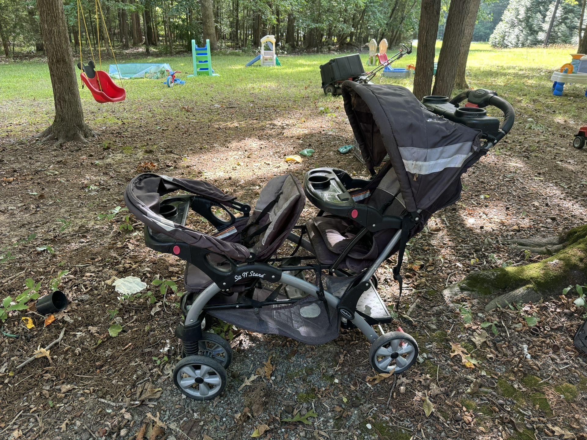 Double Baby Stroller