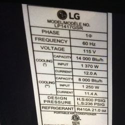 Air Conditioner 14000 LG