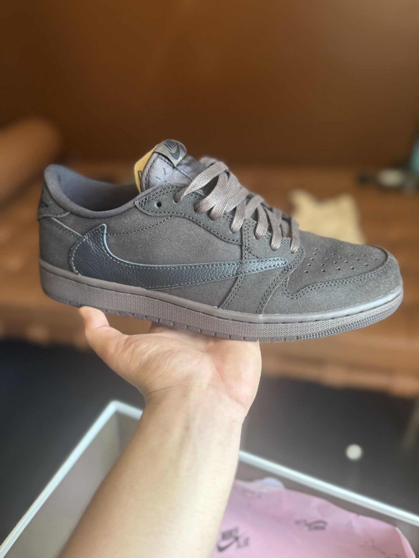 Air jordan 1 low Travis Scott OG “velvet brown”