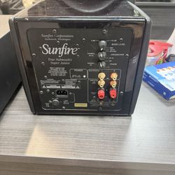 Sunfire True subwoofer EQ