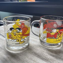 Garfield/Jim Davis Classic 40+ Year Old Mugs 