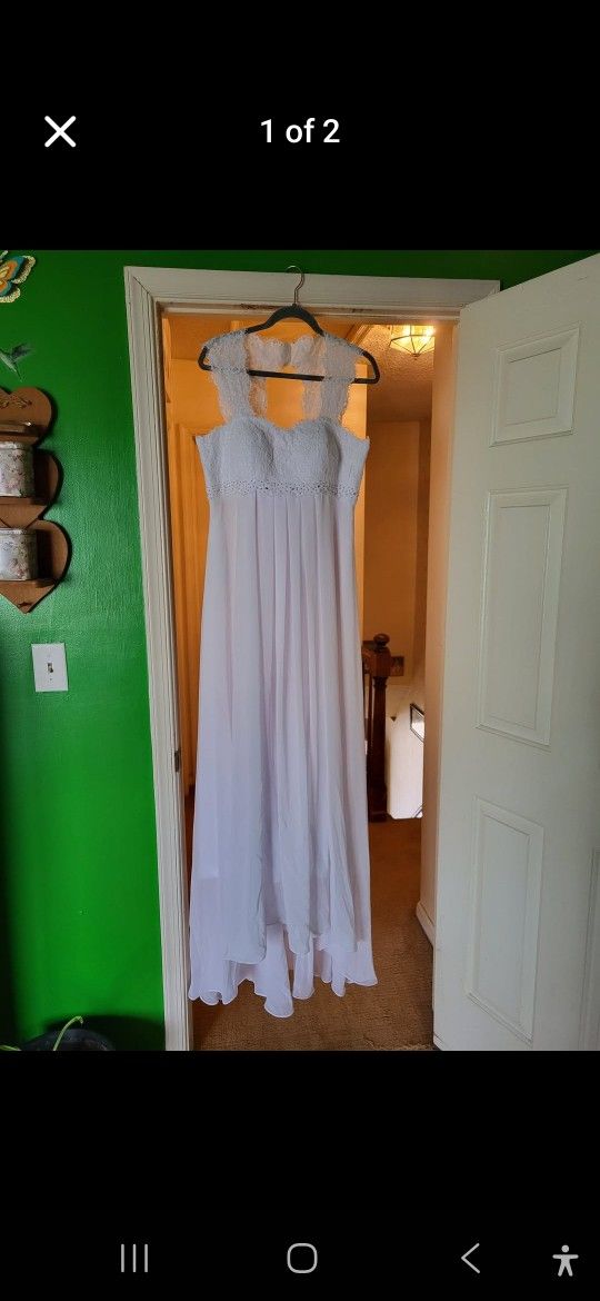 full length wedding dress
