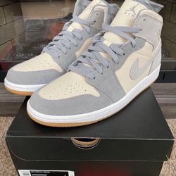 Jordan 1 Mid Coconut 