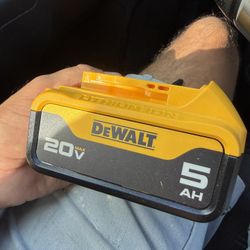 Dewalt Battery 5ah NEW