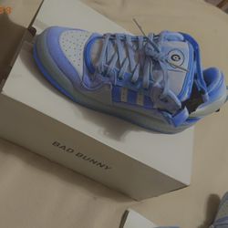 Adidas Forum Bad Bunny Blue Tint Shoes 6 1/2 Men
