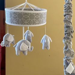 Elephant Crib Mobile