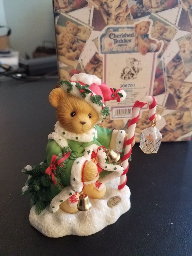 Cherished Teddies Figurine "wolfgang"