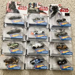 Disney/Hot Wheels Star Wars Character Cars