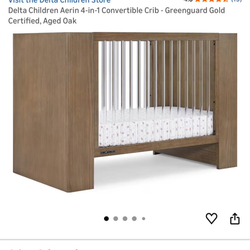 Delta 4 in 1 crib brand new in box