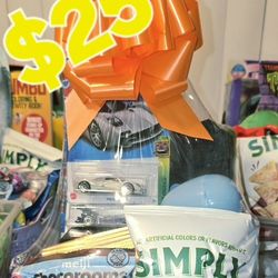 HOT WHEELS EASTER BASKET 