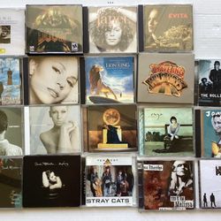 19 Preowned Music CDs Linkin Park, Rolling Stones, Enya, Sting, Mariah Carey, Eurythmics, Stray Cats, Lion King, Evita, Melissa Ethridge, McLachlan et