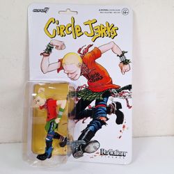Super7 ReAction Circle Jerks Skank Man 3.75” Action Figure 