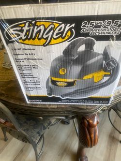 Stinger HD2025 2.5 Gallon Wet/Dry Vac