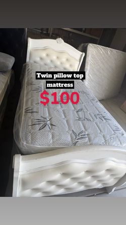 Twin pillow top mattresses