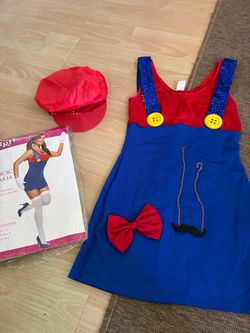 Women's Mario-Inspired Halloween Costume