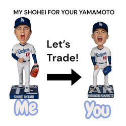 Let’s Trade! My Shohei for your Yamamoto