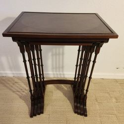 English Nesting Tables Antique